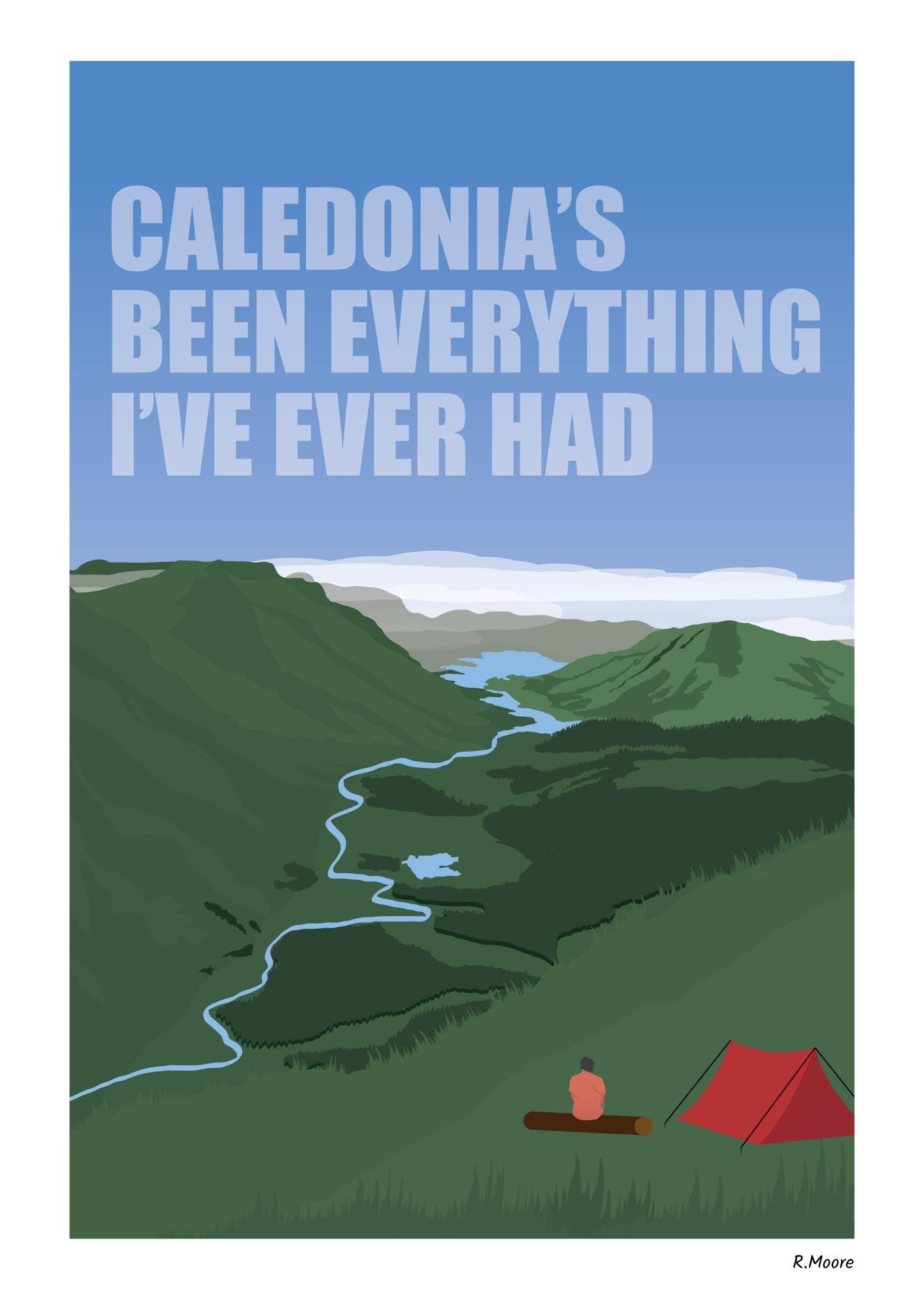 Caledonia | Scotland | Nature | Munro| Poster | Print | Art
