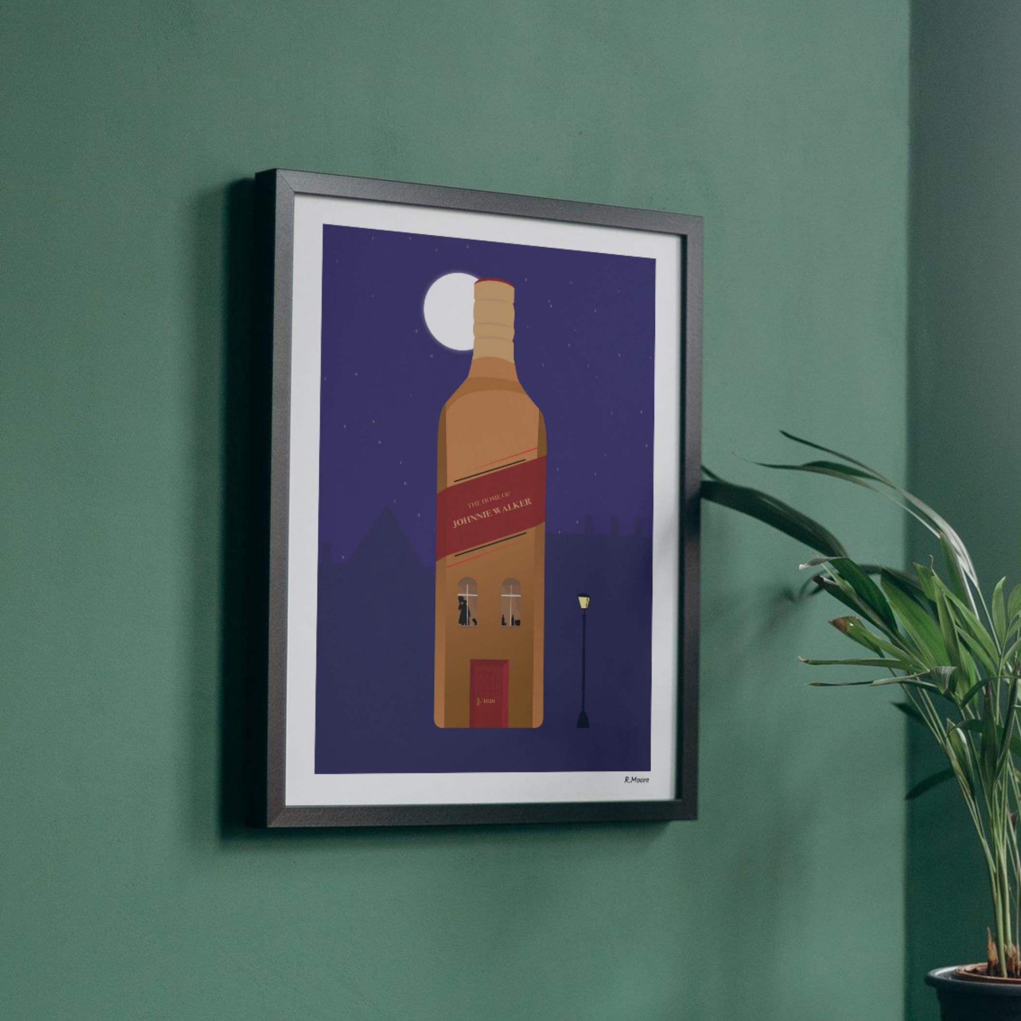 The Home of Johnnie Walker Print | Poster