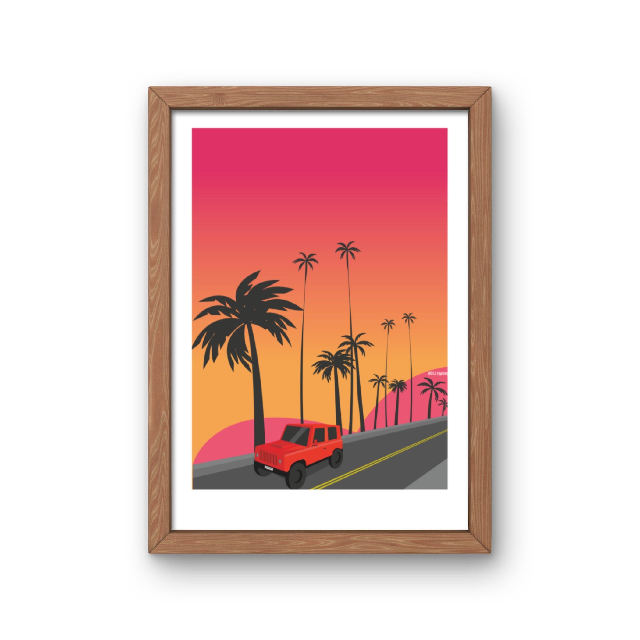 Hollywood, Los Angeles Print