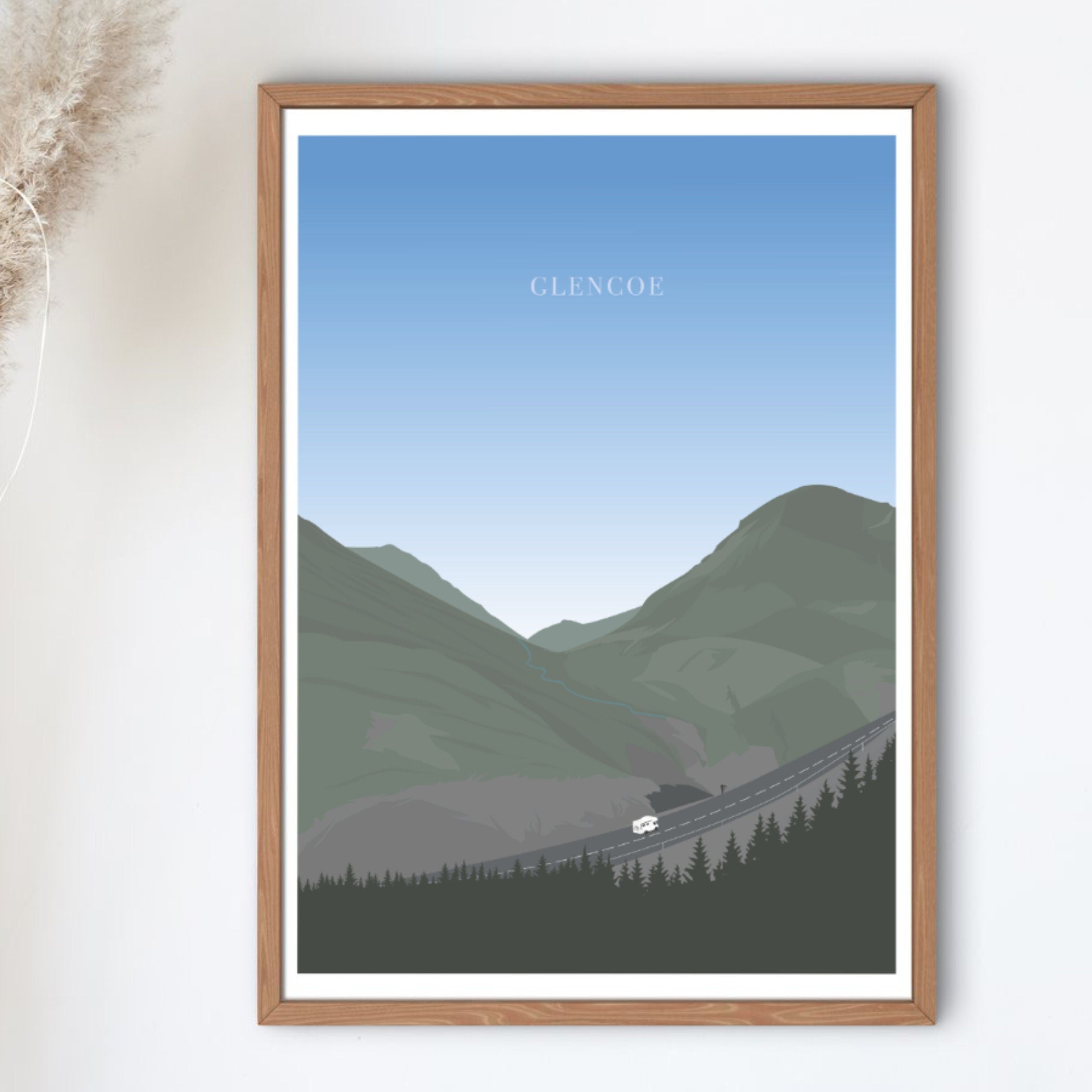 Glencoe print | Scotland | Highlands | Nature | Poster