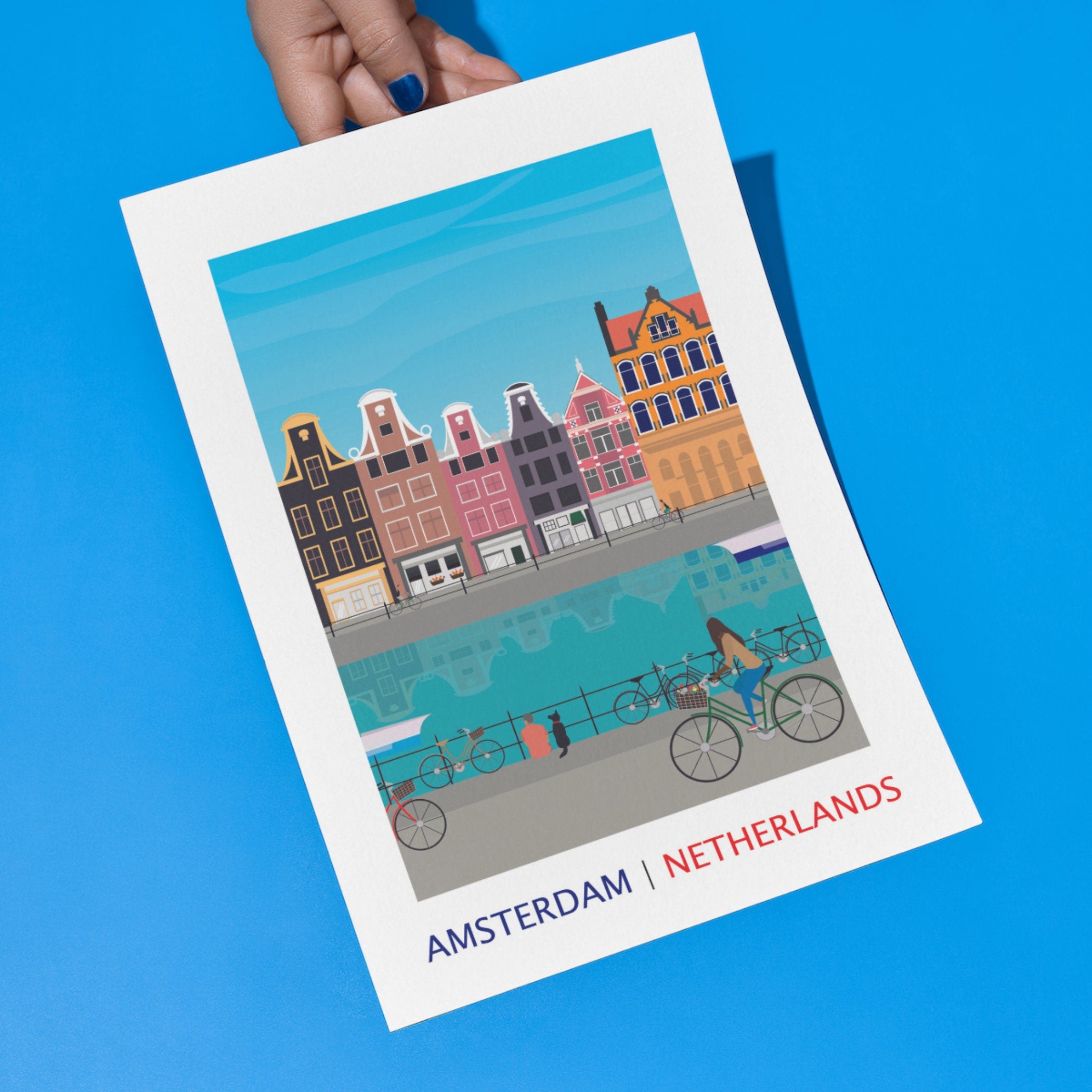 Amsterdam, Netherlands Print