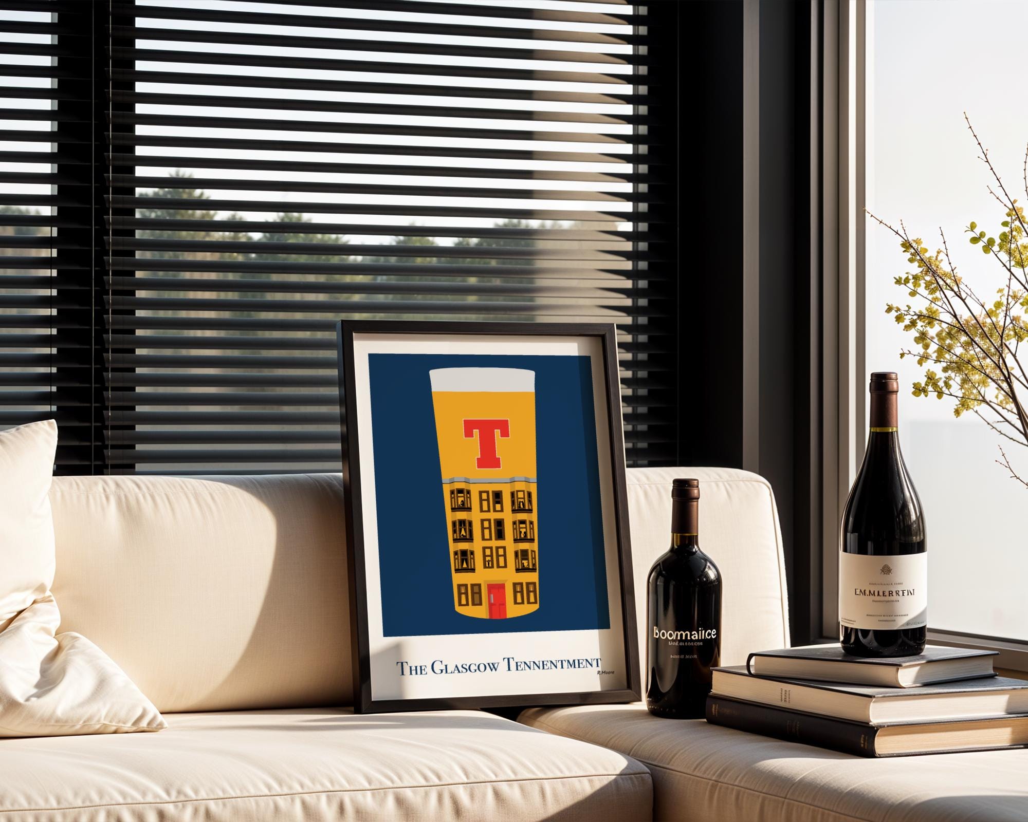 The Glasgow Tennentment Print
