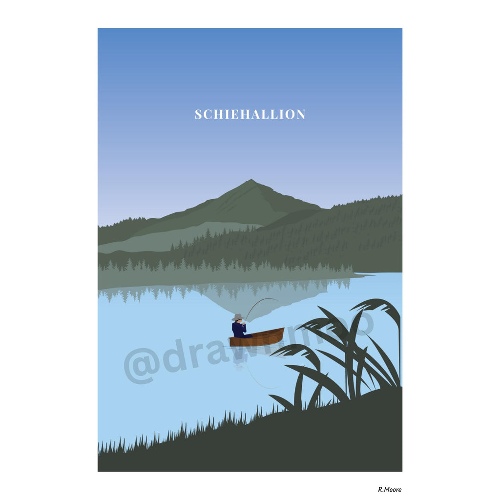 Schiehallion Print | Scotland | Highlands | Nature | Hill | Walking| Hiking | Munro| Poster