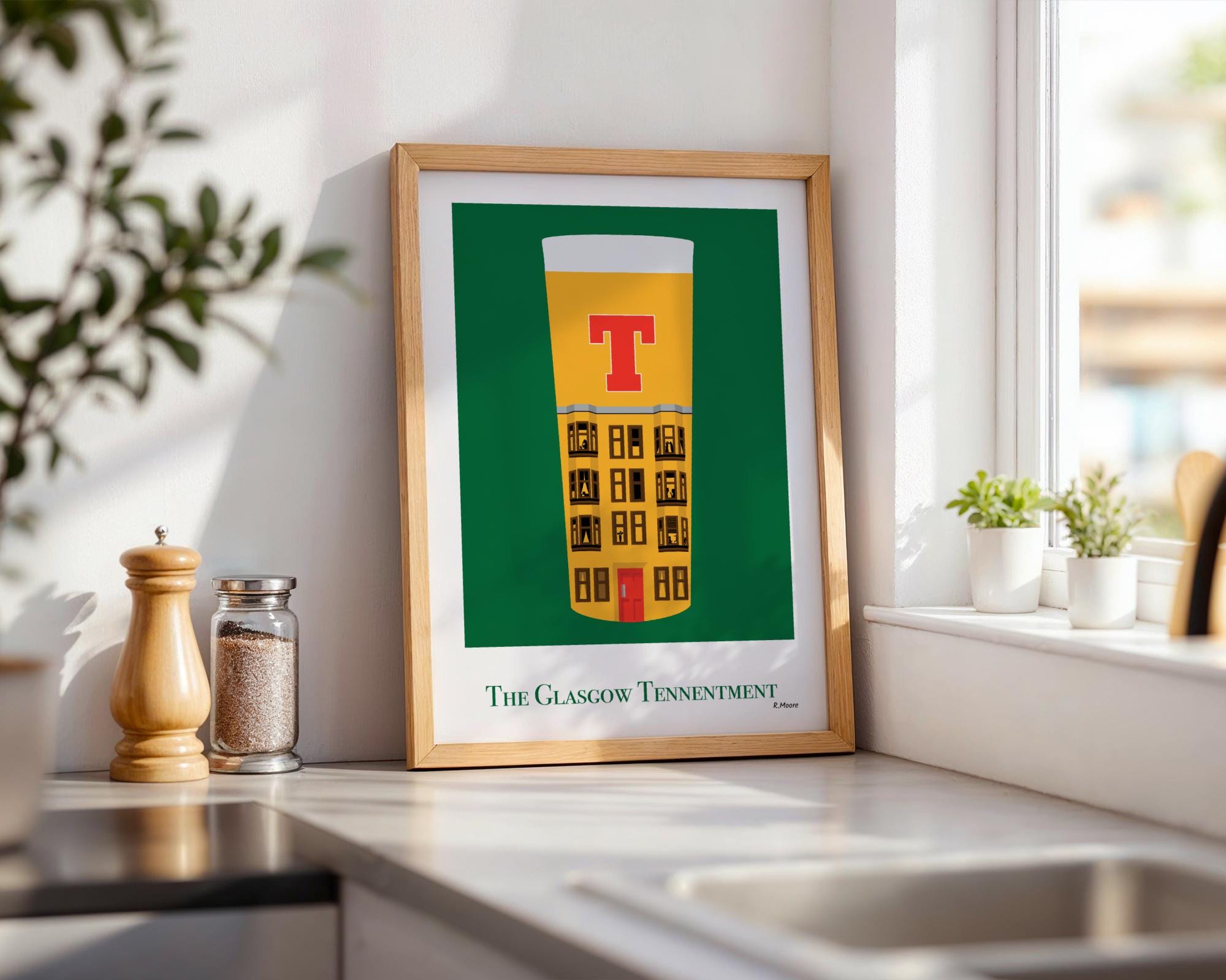 The Glasgow Tennentment Print
