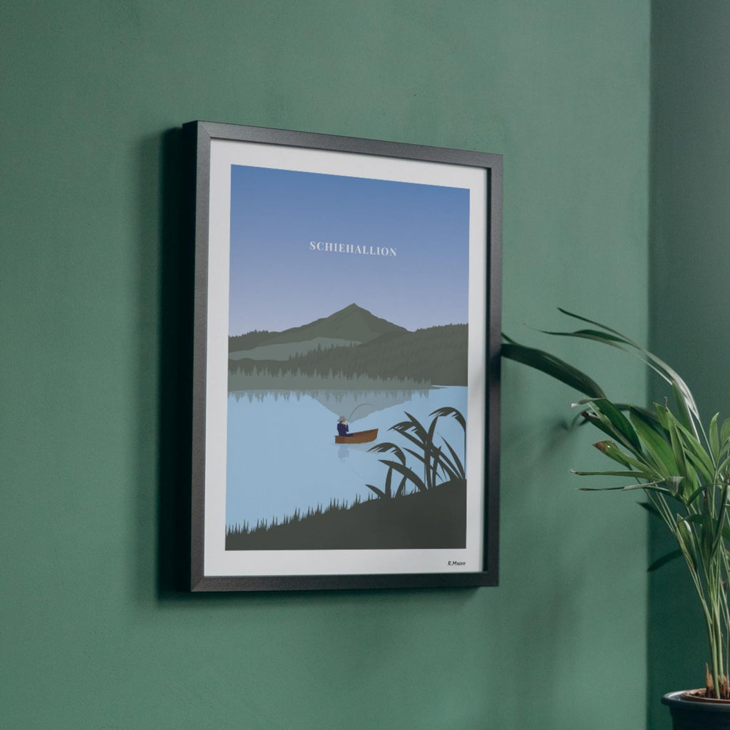 Schiehallion Print | Scotland | Highlands | Nature | Hill | Walking| Hiking | Munro| Poster