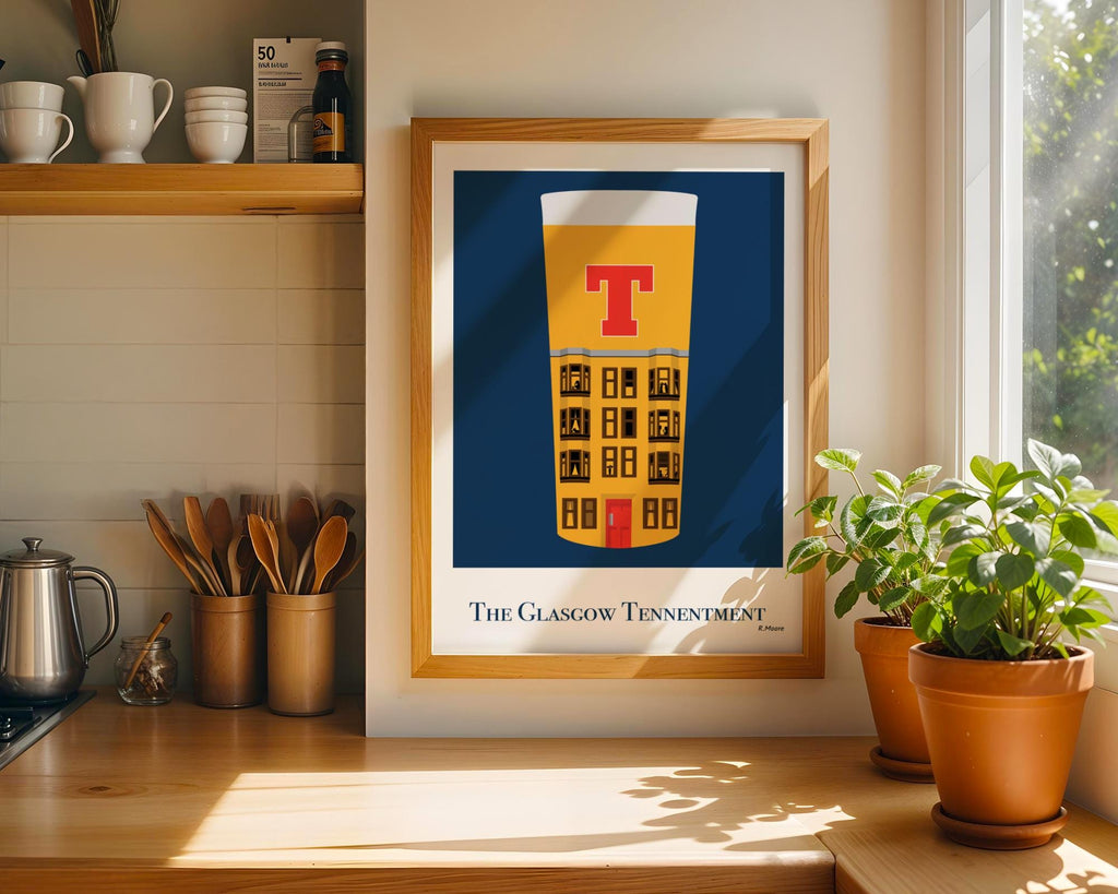 The Glasgow Tennentment Print