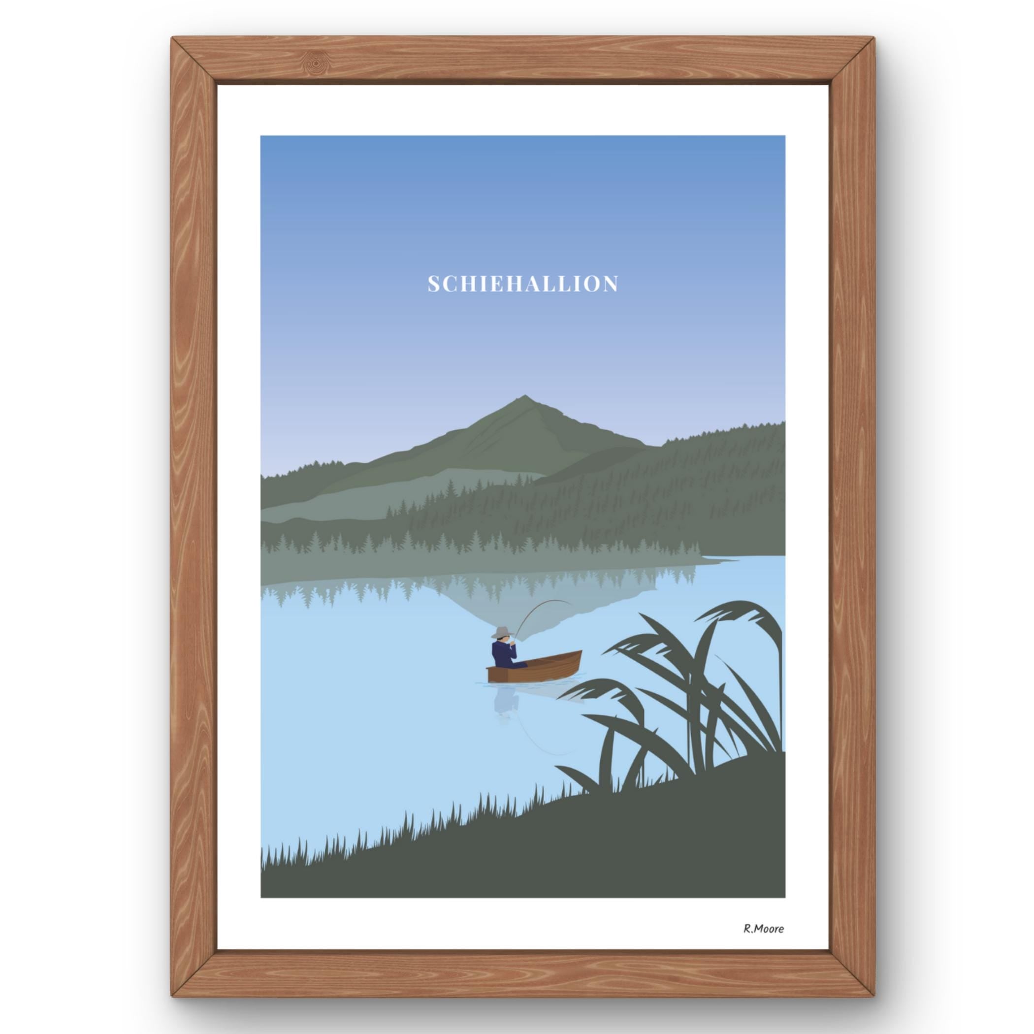 Schiehallion Print | Scotland | Highlands | Nature | Hill | Walking| Hiking | Munro| Poster