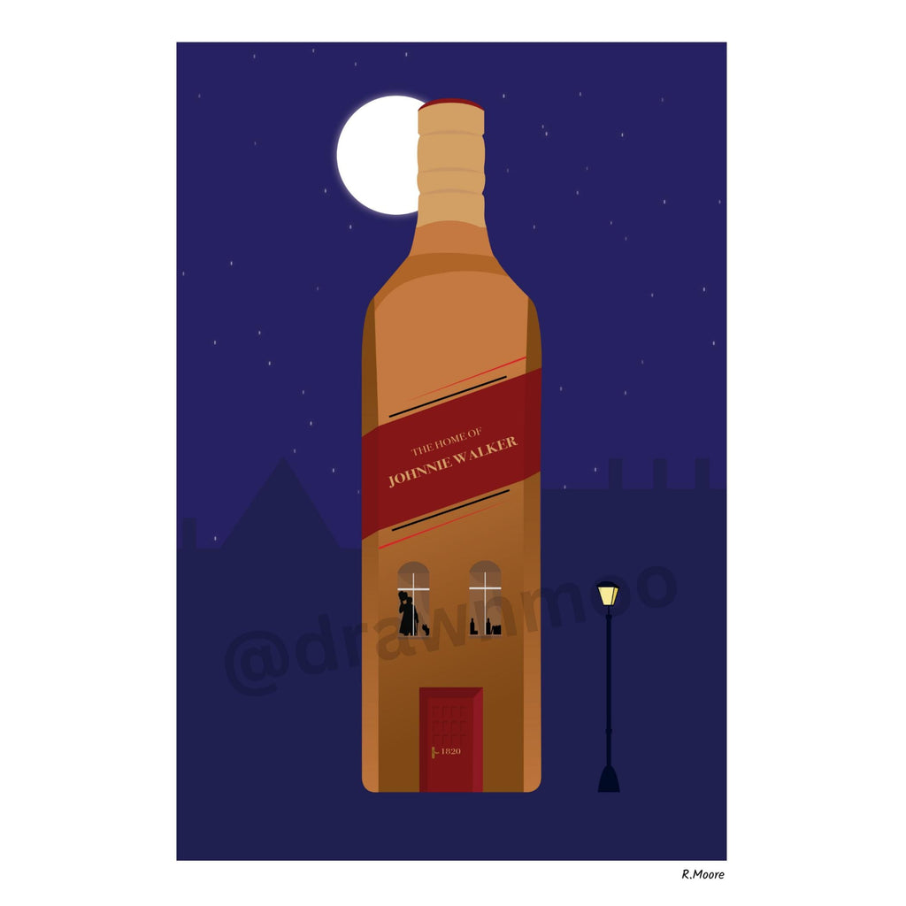 The Home of Johnnie Walker Print | Poster