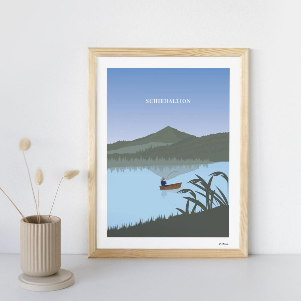 Schiehallion Print | Scotland | Highlands | Nature | Hill | Walking| Hiking | Munro| Poster