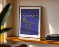 I Wish I Was In Glasgow | Scotland | Finnieston Crane | Poster | Print | Art | Billy Connolly