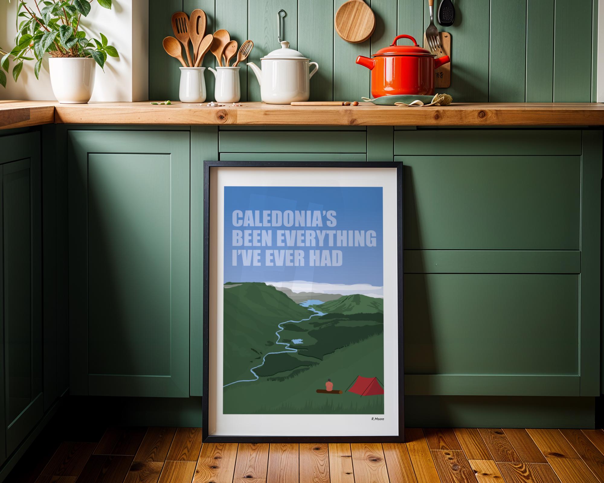 Caledonia | Scotland | Nature | Munro| Poster | Print | Art